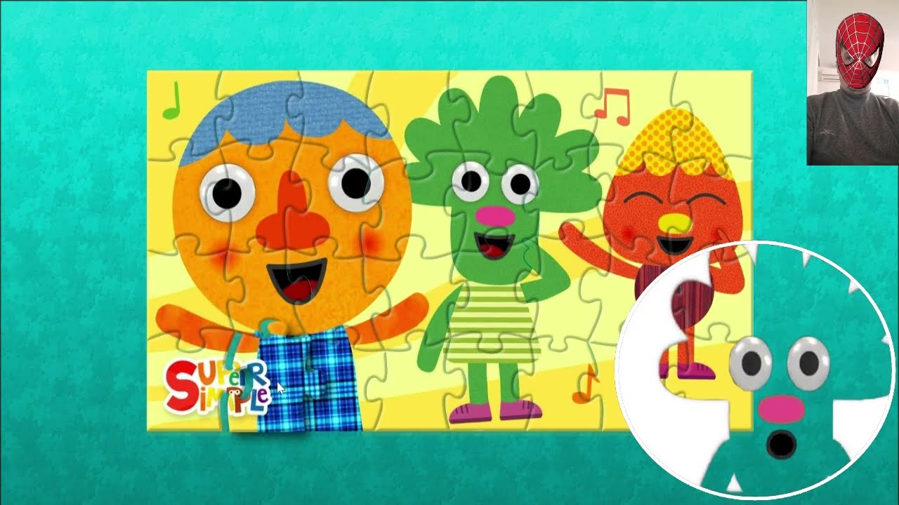 This Is A Happy Face Noodle & Pals Super Simple Songs Puzzlok