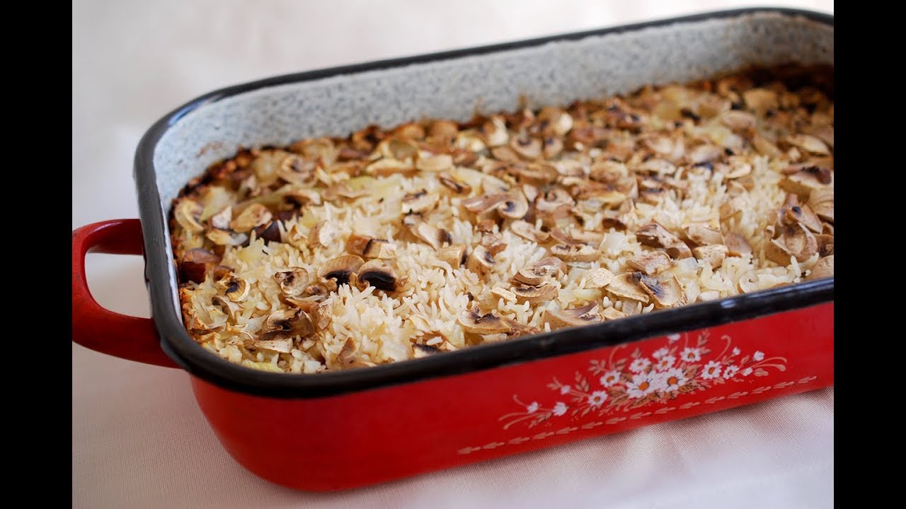 אורז פטריות וערמונים בדקה של הכנה!!!