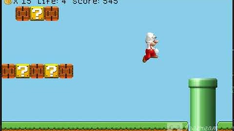 My Mario made using C# MonoGame 5