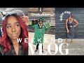 Weekend VLOG | Girls go to salon, straight hair, graduation weekend