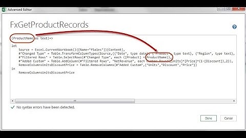 Excel Magic Trick 1347: Power Query Function: Split Master Table into Sub Tables for Each Product