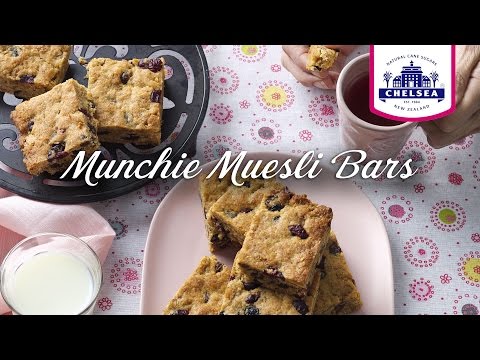 Munchie Muesli Bars I Chelsea Sugar