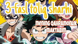 Anime uzbek tilida ( My Hero Academy tóliq sharhi) Моя геройская академия  AnimeUz