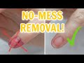 Clean  easy nail polish removal