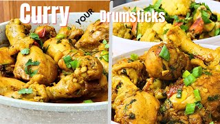 When you Curry The right Drumsticks, its music to your tummy | Chicken Drumsticks Curry