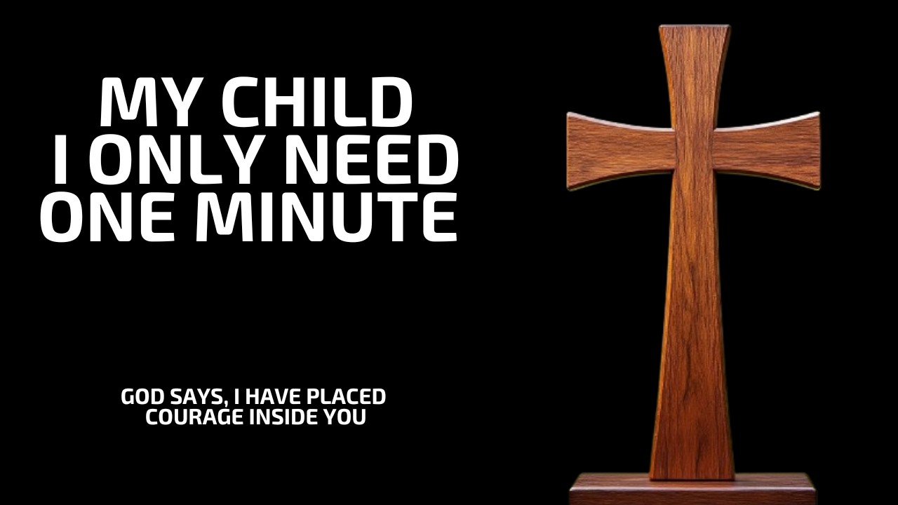 One Minute Message | GOD SAYS, I HAVE PLACED COURAGE INSIDE YOU | 02/18/2026 | Lord Tells You