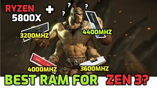 Best Ram Speed for Zen 3 (Ryzen 5800x) - Benchmarks