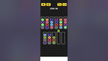 Ball sort puzzle level 122 #ballsortpuzzle