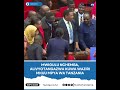 Watch As MWIGULU NCHEMBA Was Announced As The New Prime Minister Of Tanzania