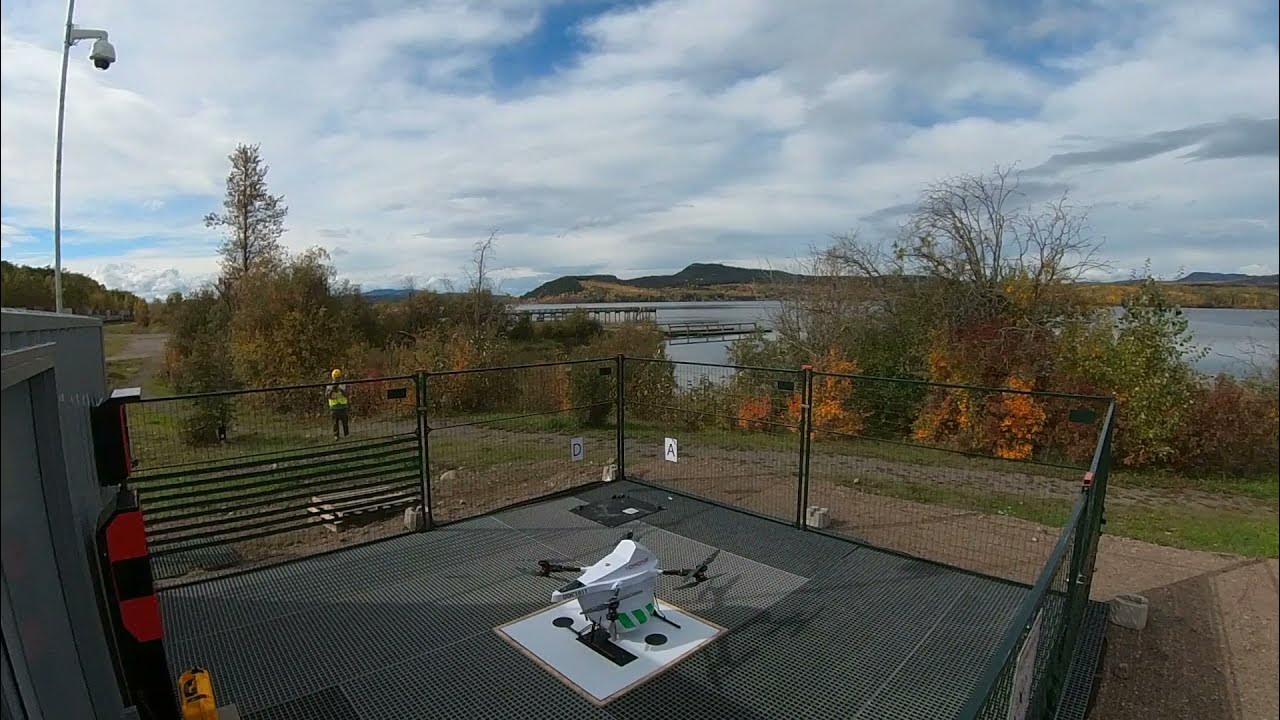 Test flights at our UBC / LifeLabs / Stellat'en First Nations project