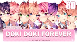 [8D MASHUP] Doki Doki Forever - Female & Male Version [Doki Doki Literature Club Song]