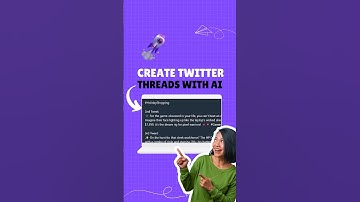 Create Twitter Threads With AI and gain engagement #ai #aitools #aitool #chatgpt #twittermarketing
