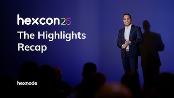Inside HexCon25 | Key Moments from Hexnode