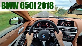 2018 BMW 650i Gran Coupé, 4K POV TEST (CZECH)