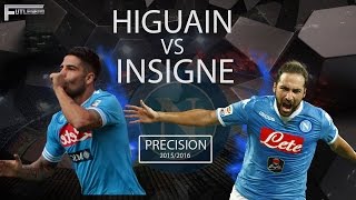 Lorenzo Insigne Vs. Gonzalo Higuain - Precision - 2015\/2016 HD