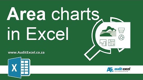 Area Charts using Excel 2007 (still relevant latest versions of Excel)