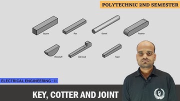 Engineering Drawing - II | Keys , Cotter and Joint |Lect - 04 (part - 02) | dl academy