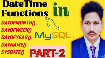 MySQL date and time functions | date and time functions in MySQL | MySQL DateTime Functions |Part -2