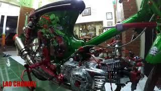Honda C70 Street Racing Modifikasi Kontes Terbaru Detailing