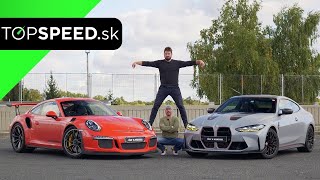 ZÁŽITOK - Maroš vs Muldix a Porsche 911 GT3 RS vs BMW M4 CSL