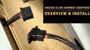 HACKER Click Connect Adapters - Multi-pin servo connections - Overview & Install walkthrough
