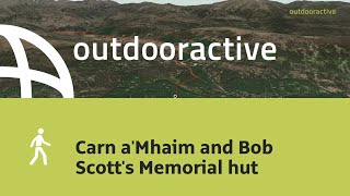 Interactive 3D video: Carn a'Mhaim and Bob Scott's Memorial hut