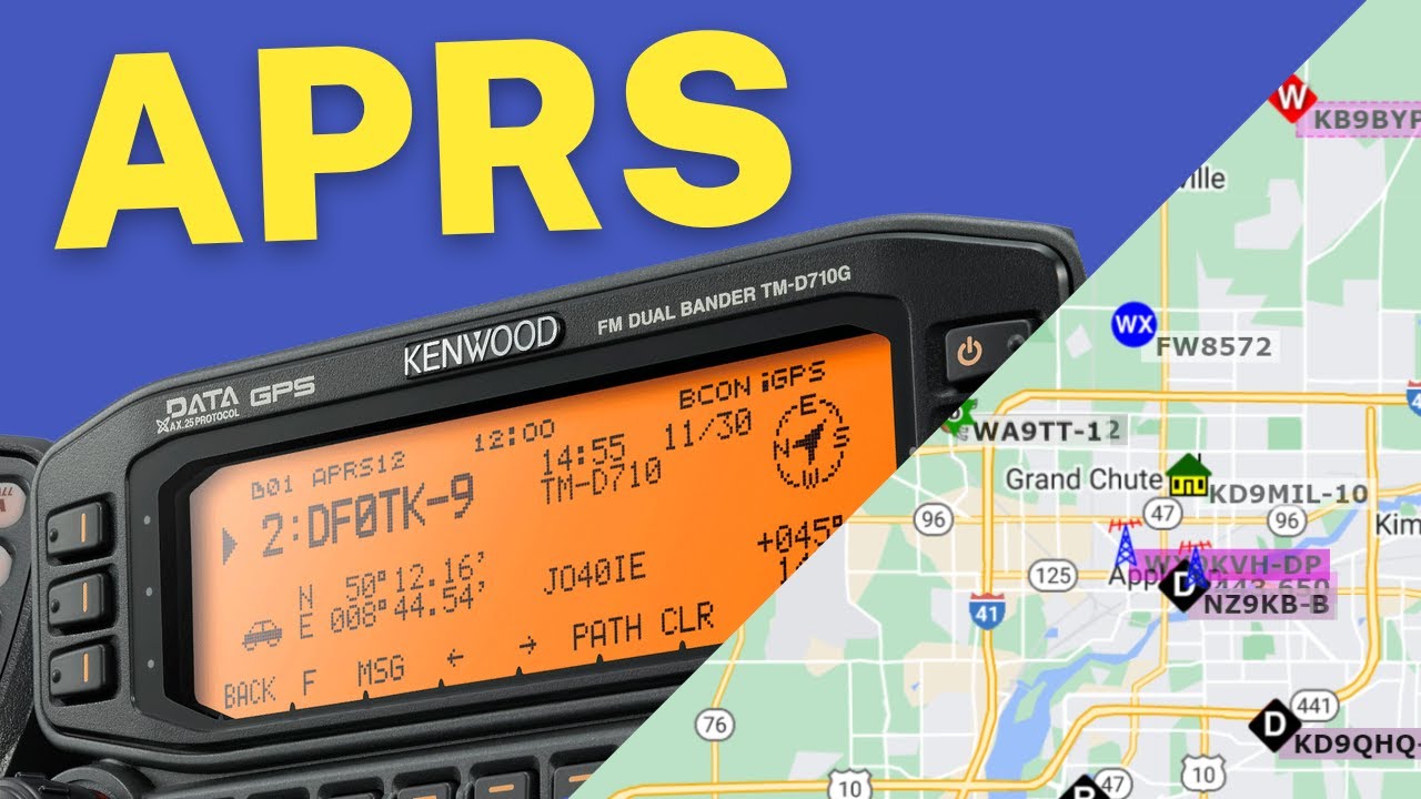 aprs amateur packet reporting system