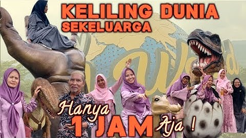 CUMA 1 JAM BISA KELILING DUNIA⁉️ NEW SMALL WORLD BATU RADEN PURWOKERTO