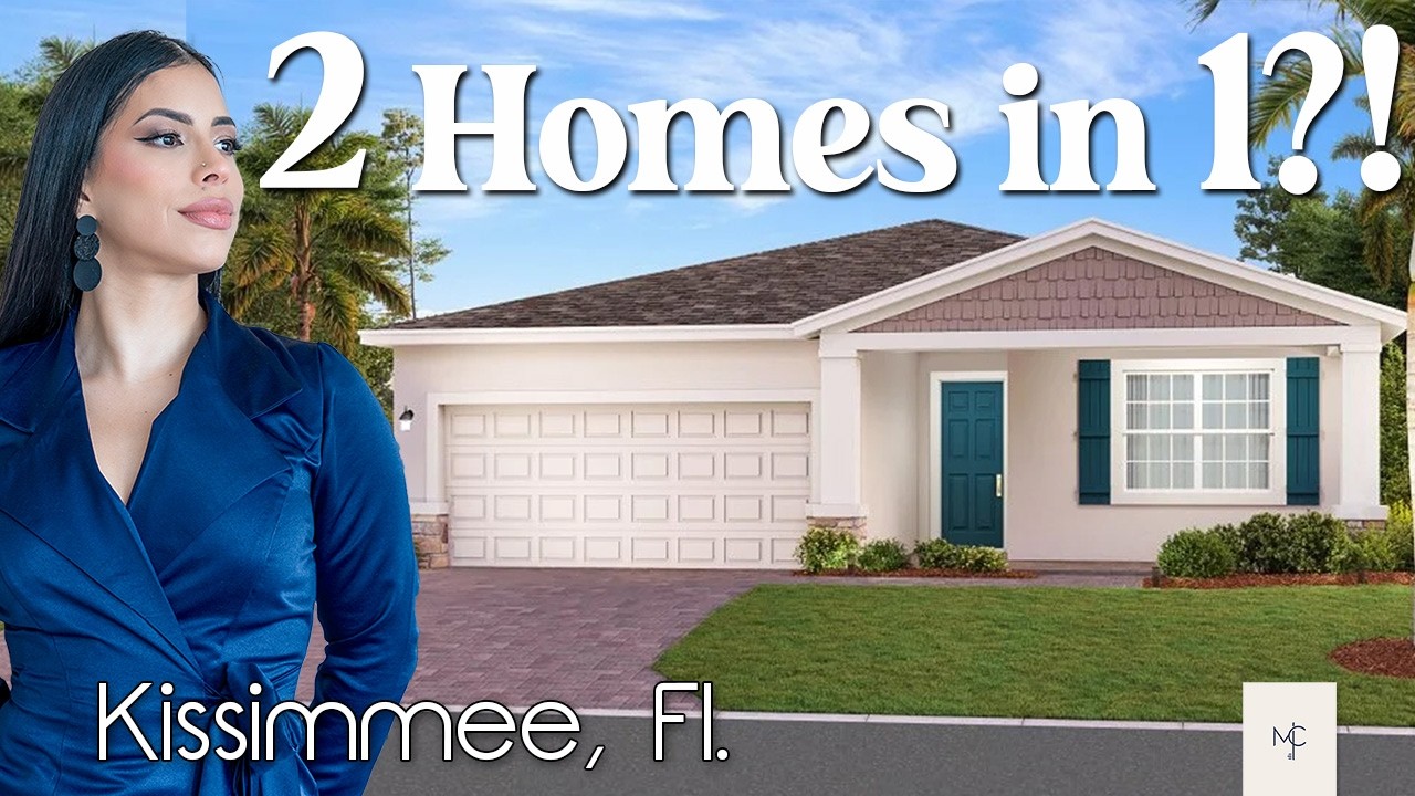 🏡 Two Homes in ONE?! 🔥 Stunning Next Gen® Floor Plan + Resort Living in Kissimmee FL!