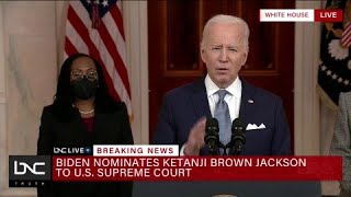 Watch Live: Biden Supreme Court Pick Remarks