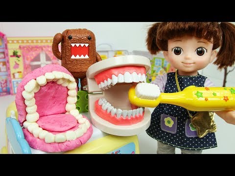콩순이 양치놀이 비누 치아 만들기 이빨 장난감 크롱 친구 치과 병원 치료 Crong Kongsuni Tooth Brush Soap and Clay teeth Toy