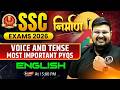 Tense and Voice English Grammar | Basic to Advance | SSC English Classes 2026 | By Bhragu Sir