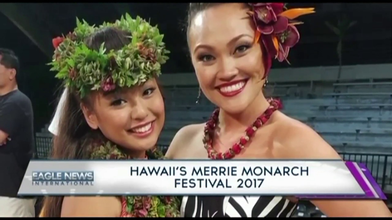 HAWAII'S MERRIE MONARCH FESTIVAL 2017 -  MAILE TADEO OF HAWAII BUREAU