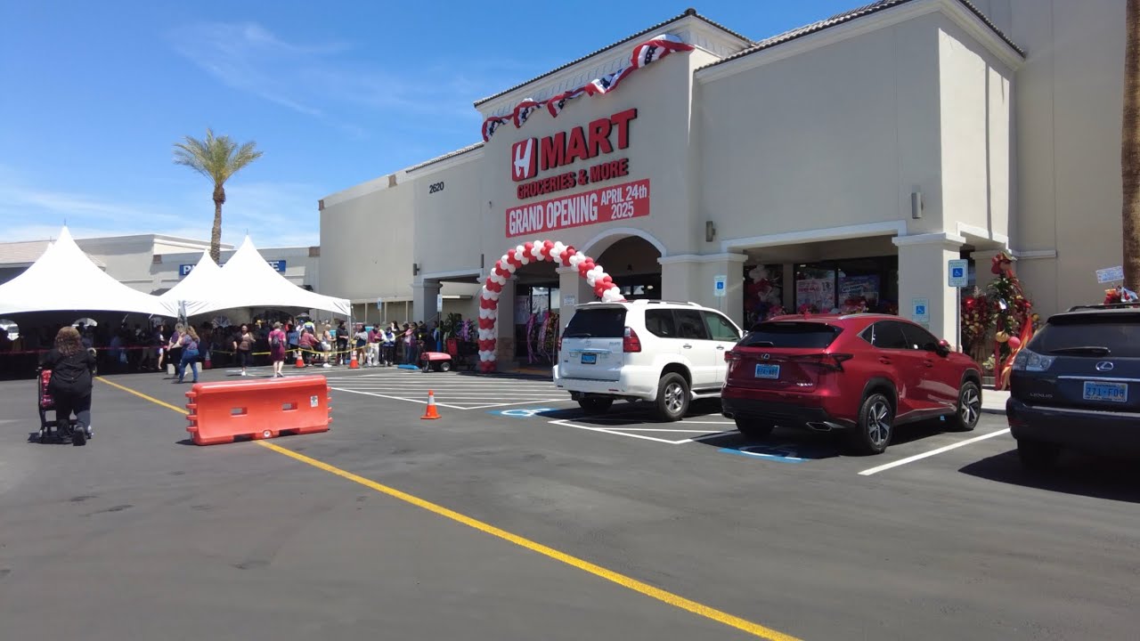 H-Mart Las Vegas Grand Opening - Walking Tour  April 24, 2025