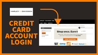 How To Login Harley Davidson Credit Card? Harley Davidson Credit Card Account | h-dvisa.com |