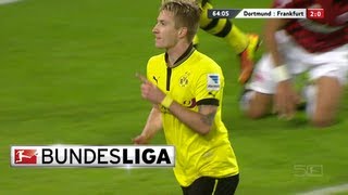 ► sub now: http://redirect.bundesliga.com/_bwbdthe swift and nimble
marco reus ripped through the ranks against eintracht frankfurt in
2012-2013 season t...