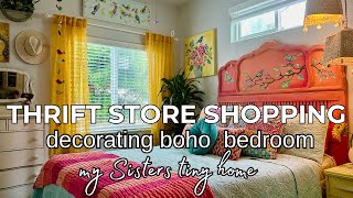 Boho Bedroom Decorating / Thrift Store Shopping bargains screenshot 3