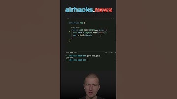 Multi-Objects Hash #java #shorts #coding #airhacks