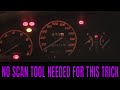 How To Scan SRS/ ABS/ CEL Codes • 1997 - 2001 Honda CRV