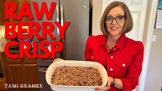 Deliciously Irresistible Raw Berry Crisp Recipe | Nutmeg Notebook by Nutmeg Notebook 2,145 views 9 months ago 5 minutes, 32 seconds