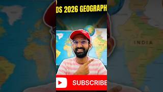 Geography के Questions! देख लो लेवल 🧐 #UPSC_CDS #GeographyCDS_Exam #GeographyShorts