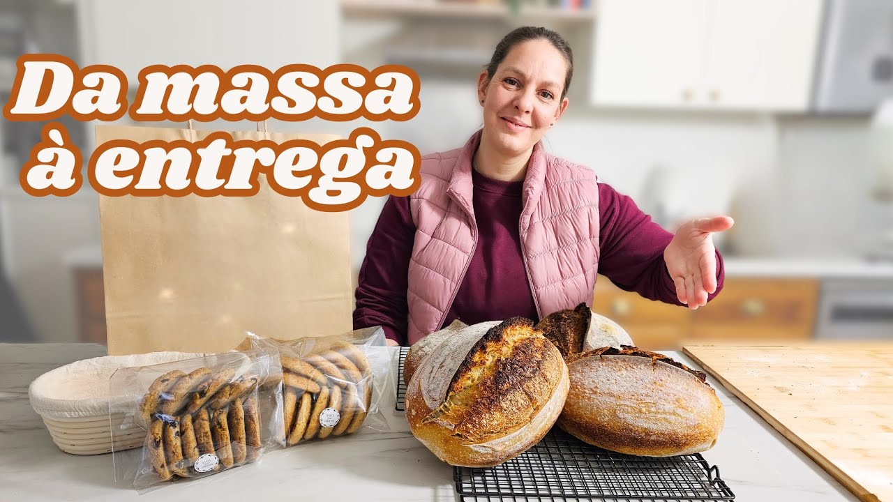 Como faço pão e bolachas com fermento natural para vender