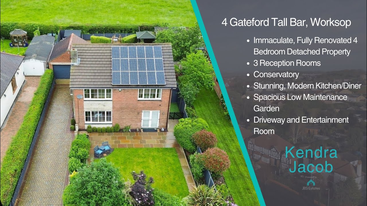 Immaculate Property For Sale! 4 Gateford Toll Bar, Worksop YouTube