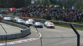 Start of Race 7 BTCC Thruxton, 5th May 2013