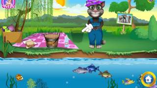 Tom Fishing day-Best free game online for kids on Gamebaby.net screenshot 1