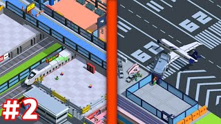 Idle Traffic Empire Tycoon!  MAX LEVEL TRAIN STATION & DOMESTIC AIRPORT EVOLUTION Part 2 screenshot 5
