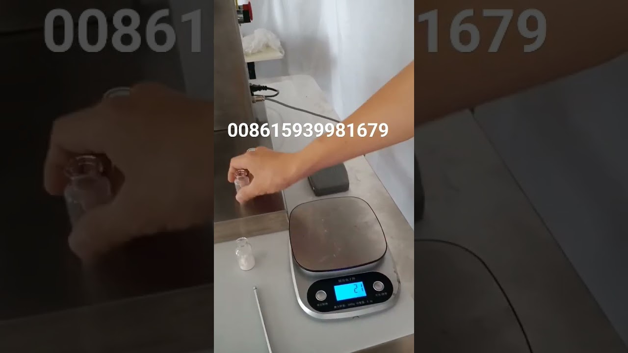 0-100g powder filling machine with mixing function