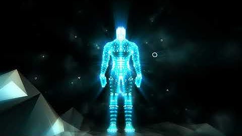 Dj Visual Background cyber punk style footage