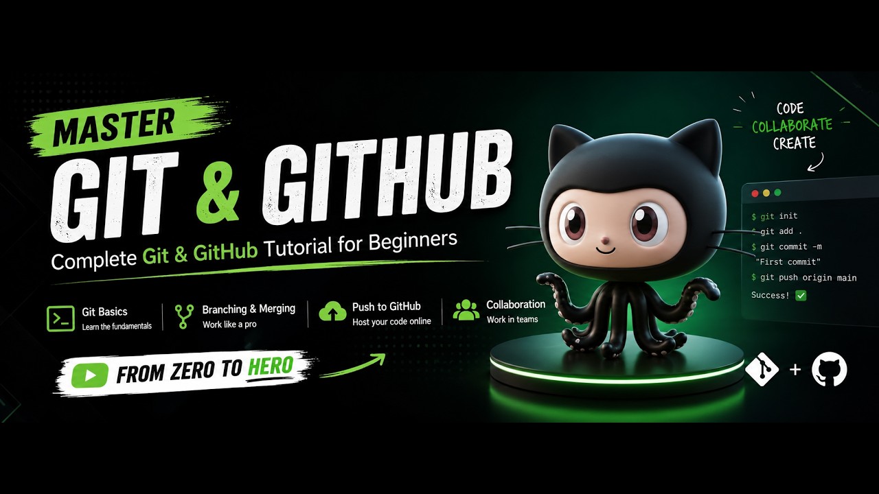 How I Created Full GitHub Project Step by Step - YouTube