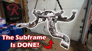 Finishing Up The Cobra IRS Rear Subframe Modified For A Winter